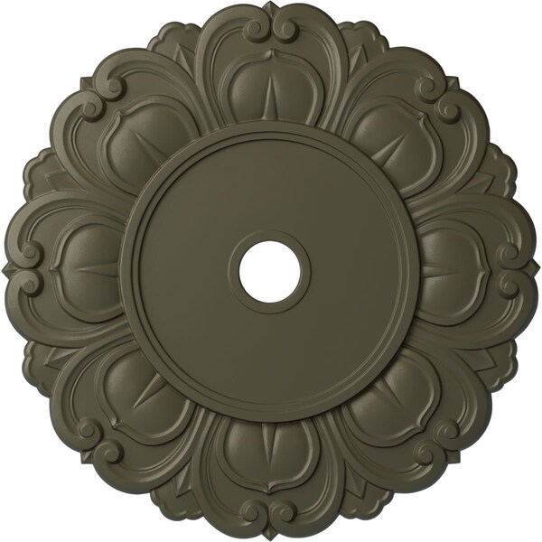 Ekena Millwork Angel Ceiling Medallion (Fits Canopies up to 15 3/4"), 32 1/4"OD x 3 5/8"ID x 1 1/8"P, Witch Hazel CM32ANWHF - main